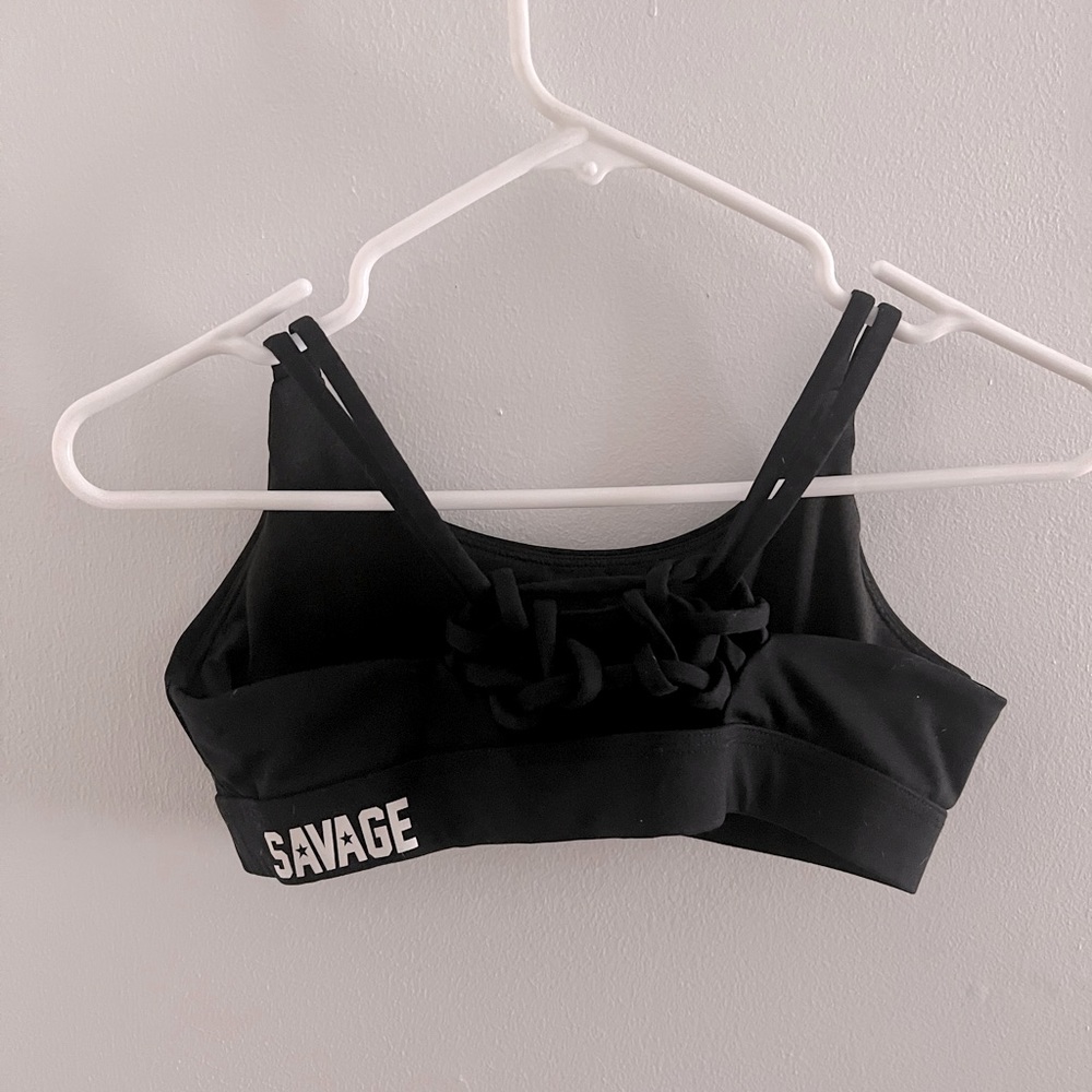 Savage barbell sports bra